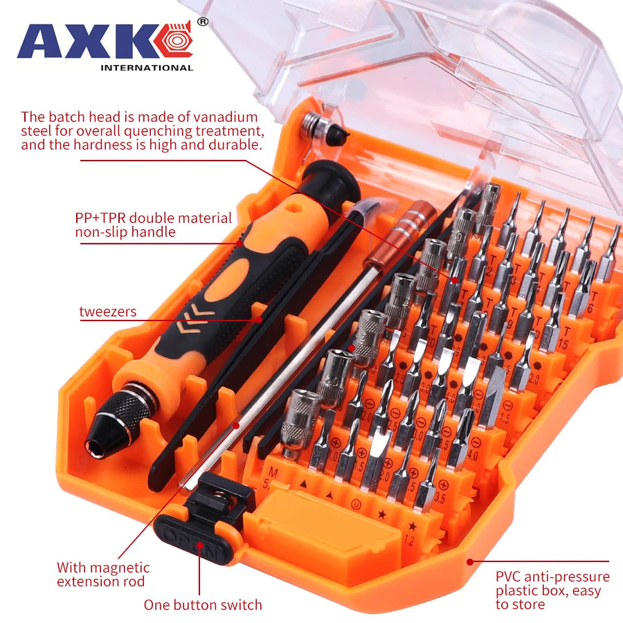 AXK 35 in 1 Screwdriver Set Home