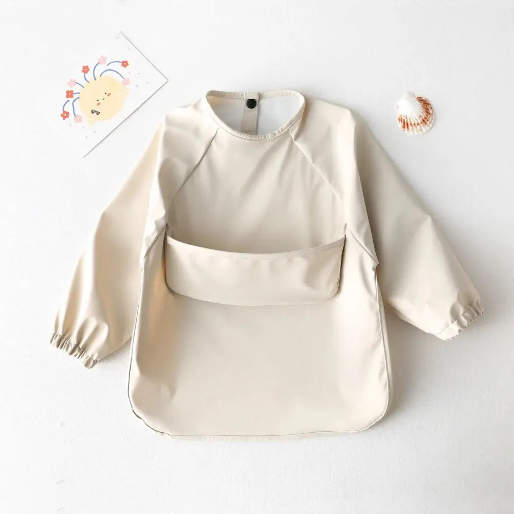 Smock Feeding Bib Apron for Kids