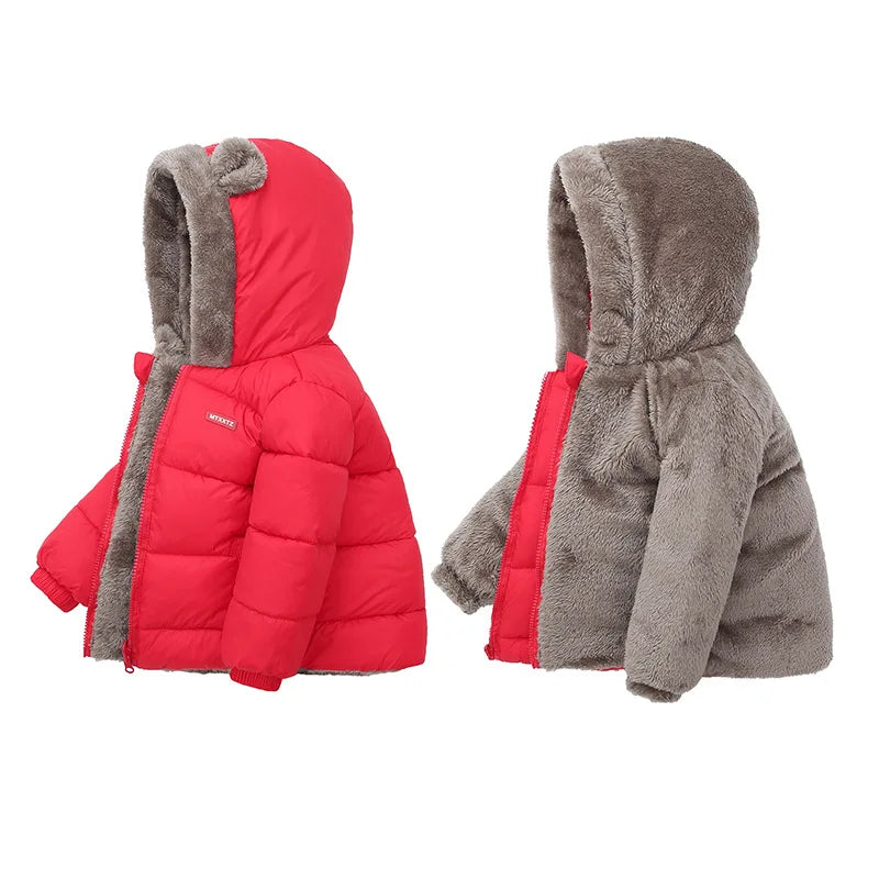 Thick Fleece Coat Cashmere Padded Jackets