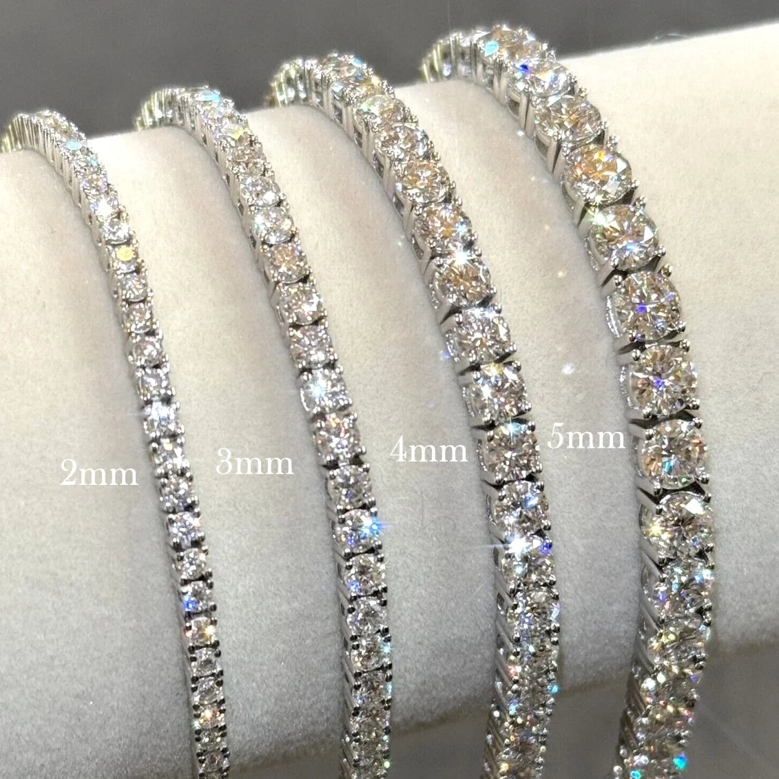 S925 Moissanite Tennis Bracelet