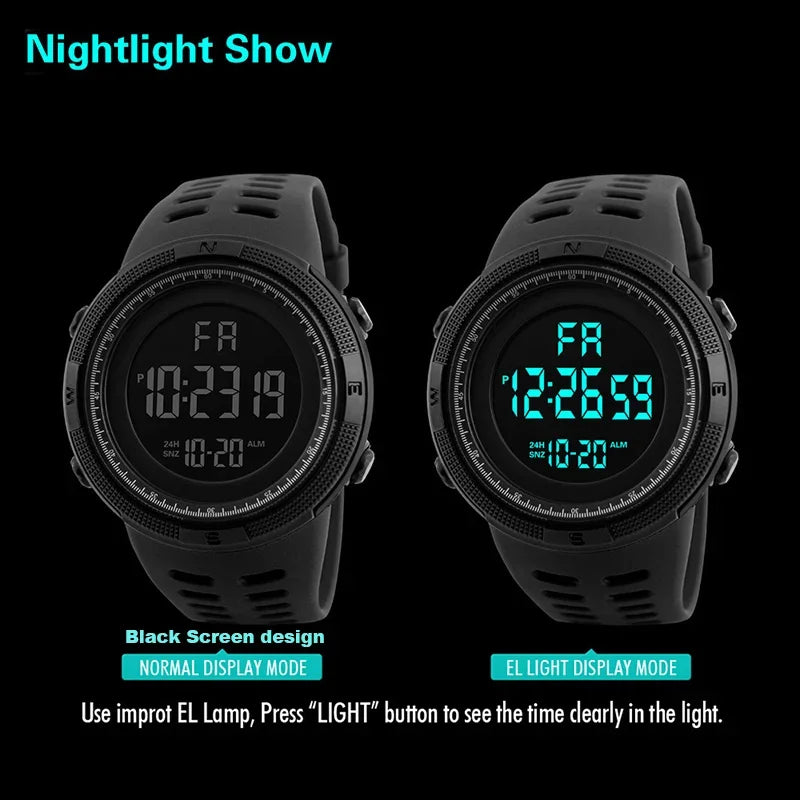 Men's Waterproof Sports Watch