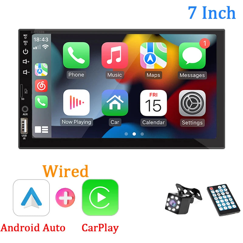 Carplay Android Auto Multimedia Player HD Touch Screen