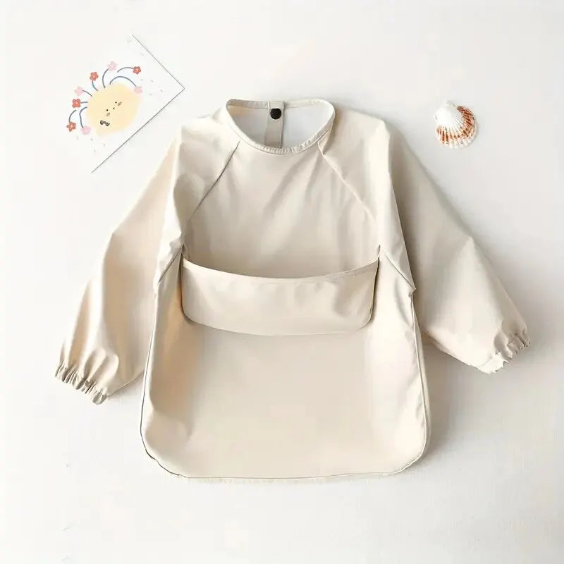 Smock Feeding Bib Apron for Kids