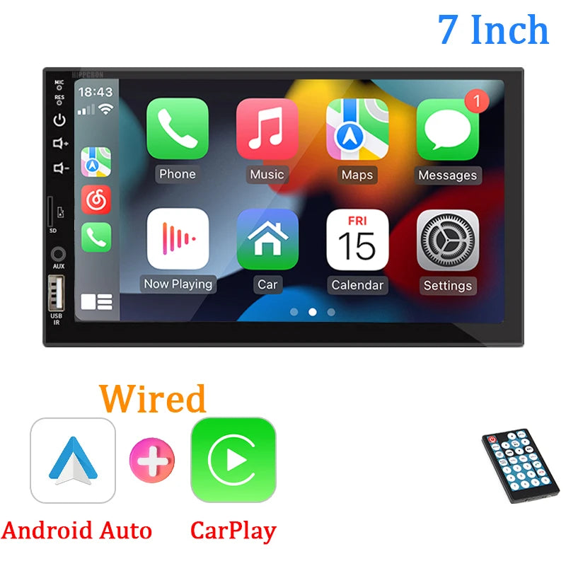 Carplay Android Auto Multimedia Player HD Touch Screen