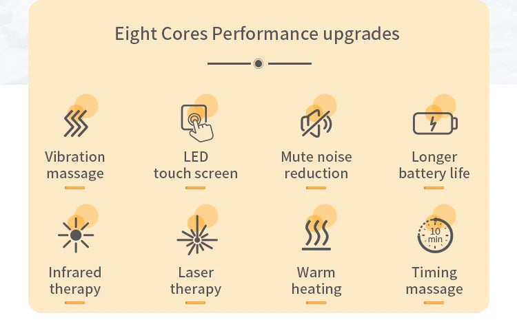 Infrared Heat & Vibration Knee Massager