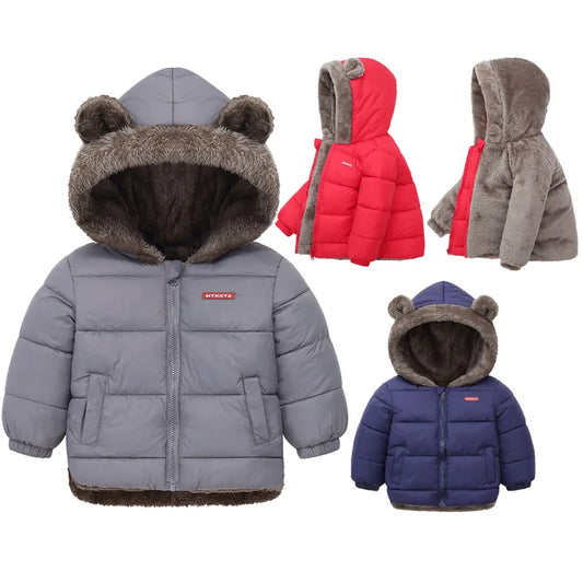 Thick Fleece Coat Cashmere Padded Jackets