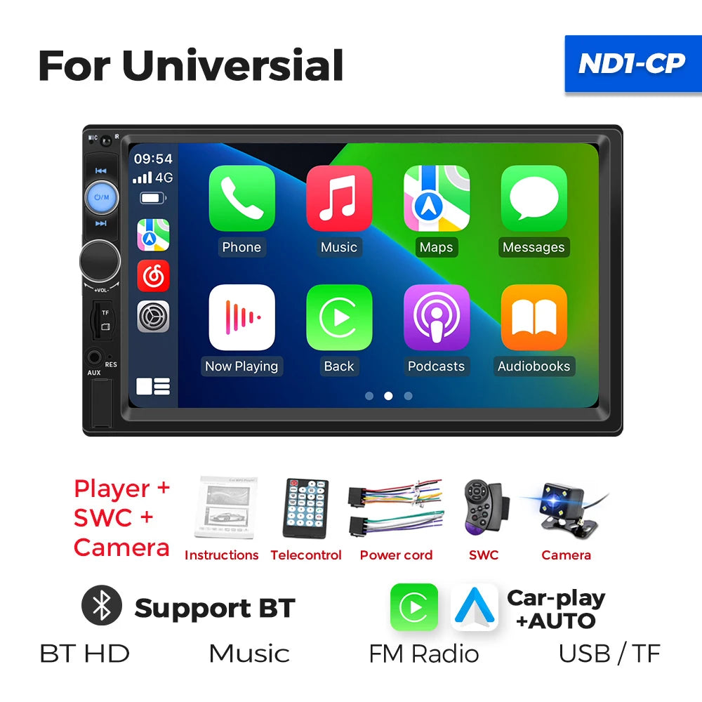 HD Touch Screen Multimedia Car Stereo