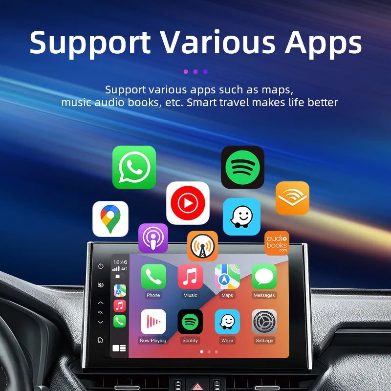 TIMEKNOW Wireless CarPlay Apple iPhone