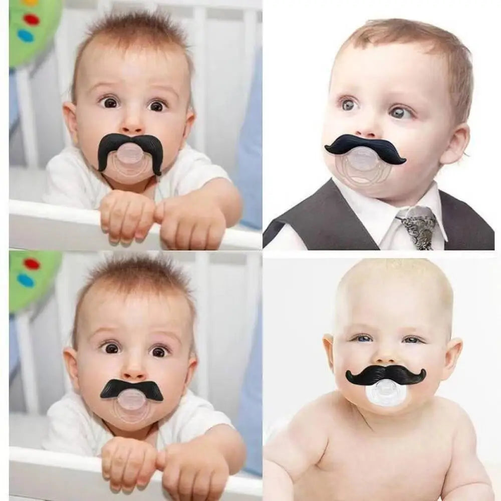 Cute Baby Silicone Lips Moustache