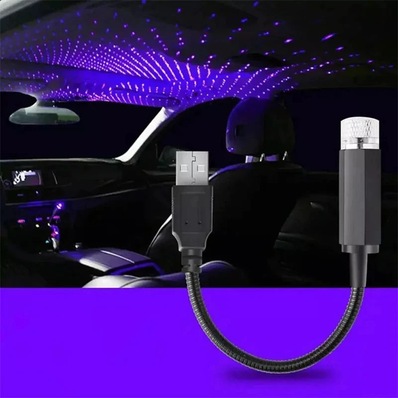 Mini LED Car Roof Star Night Light Projector