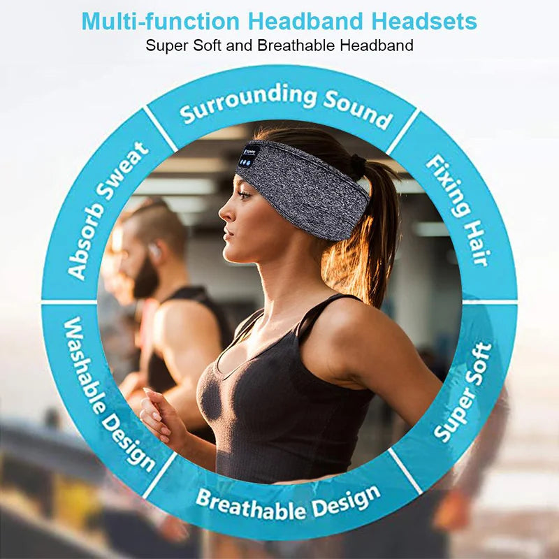 Bluetooth Headband Earphones