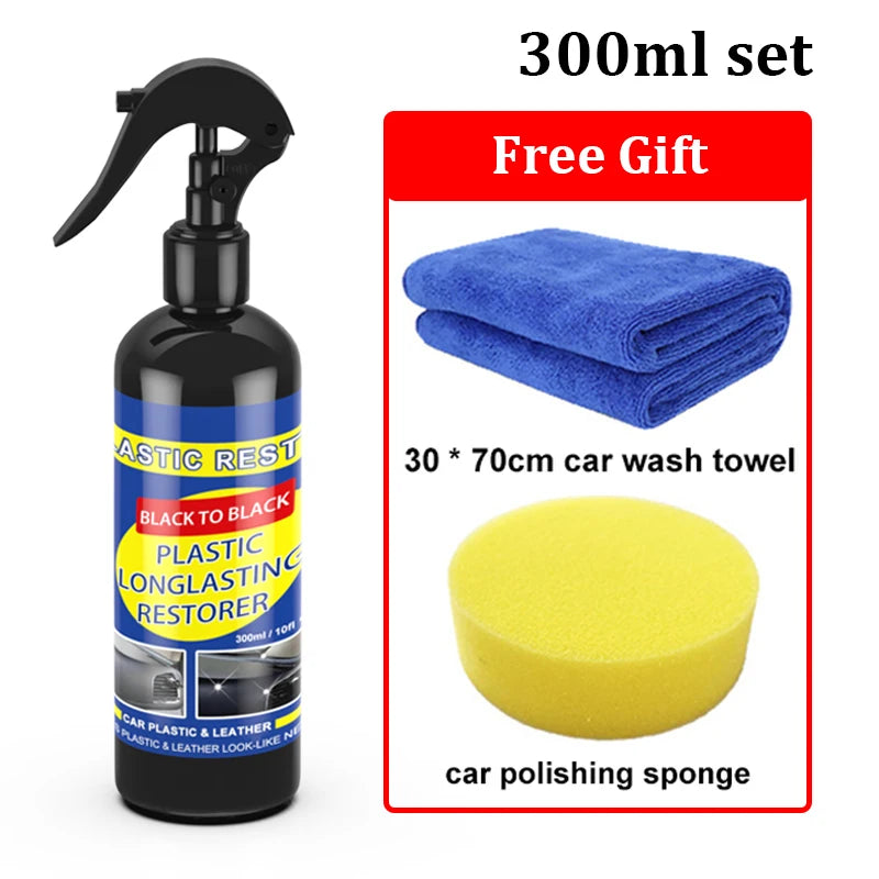 Car Plastic and Rubber Restorer Coating Agent