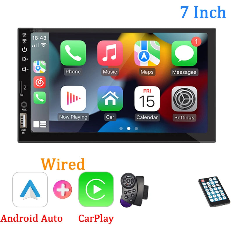 Carplay Android Auto Multimedia Player HD Touch Screen