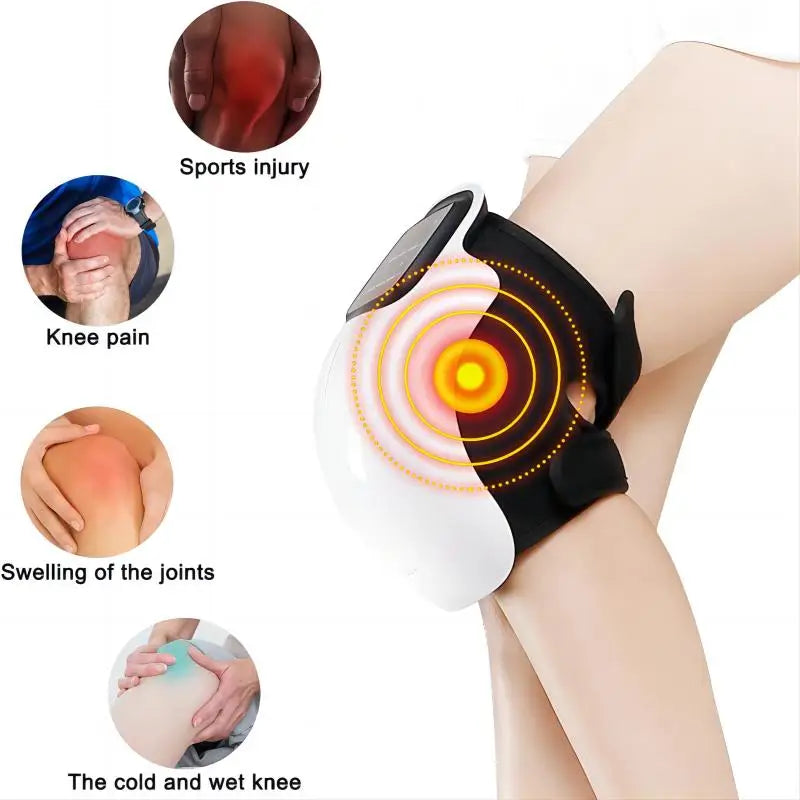 Infrared Heat & Vibration Knee Massager