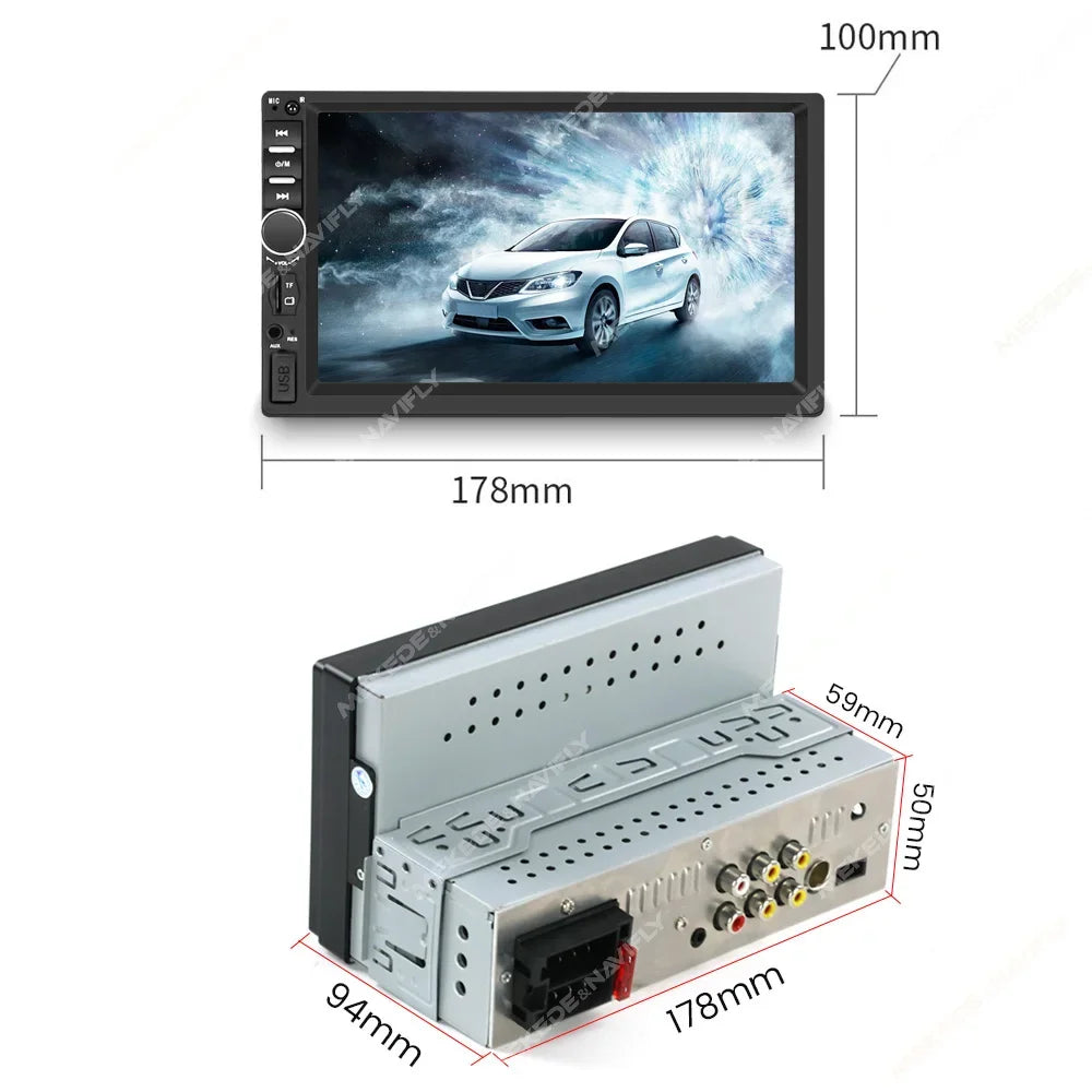 HD Touch Screen Car Radio