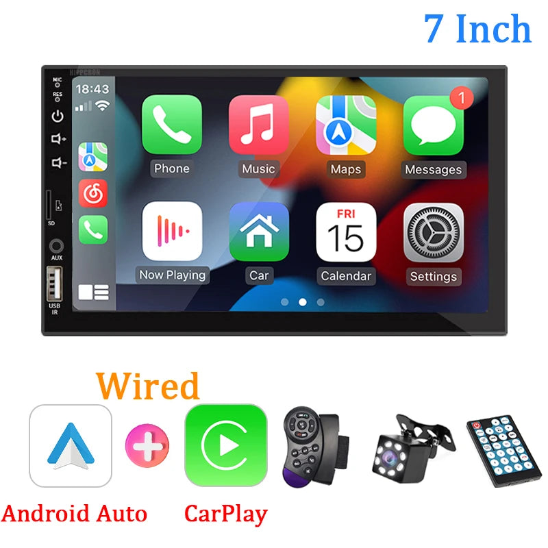 Carplay Android Auto Multimedia Player HD Touch Screen