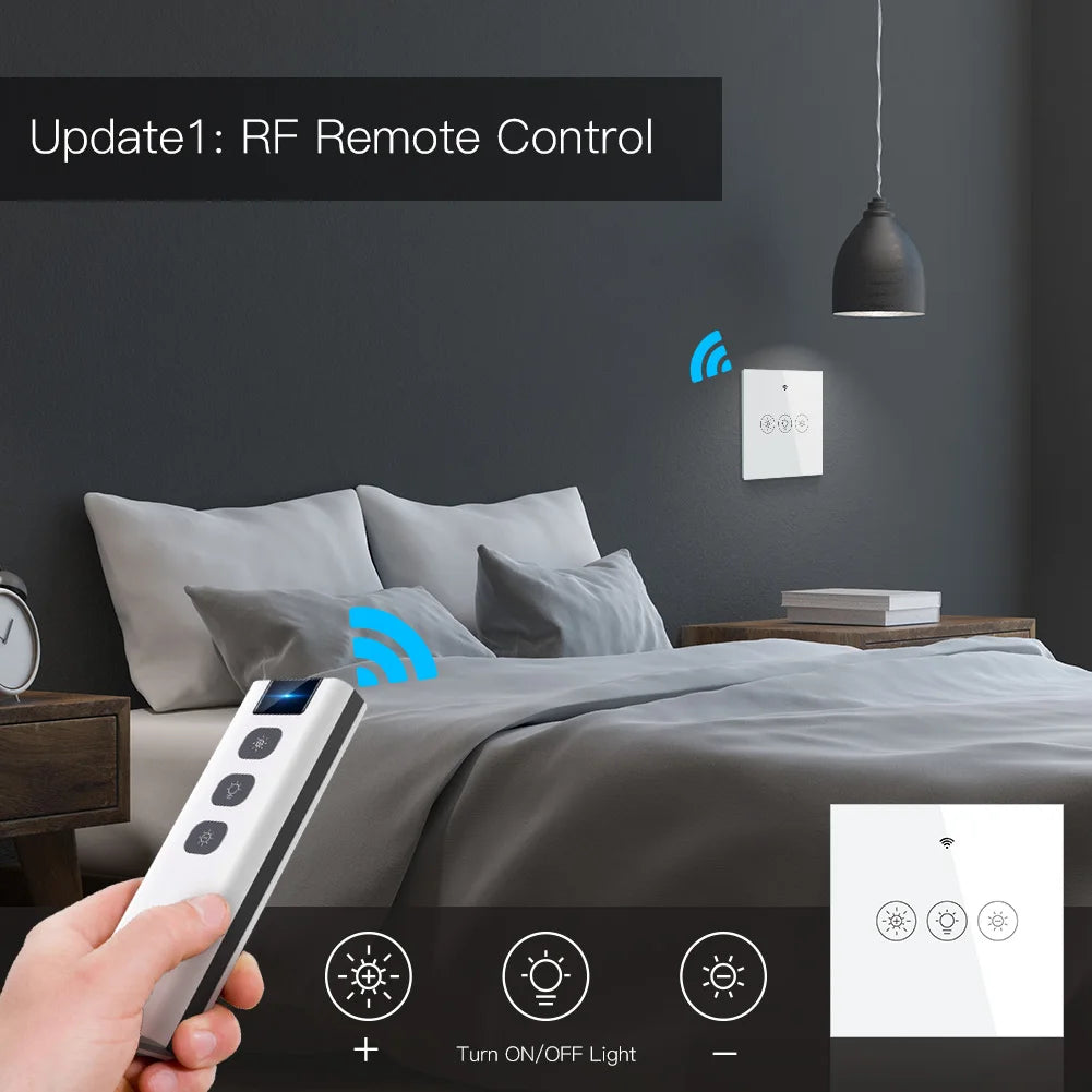 Smart Light Dimmer Switch with Alexa Google Voice Assistants